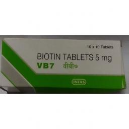 Buy Biotin Tablets 5 mg Online